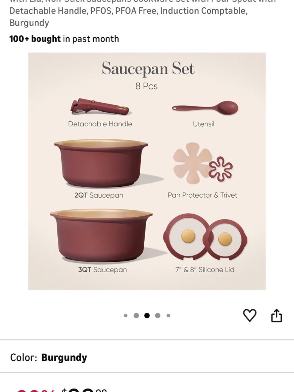 Carote saucepan set - Picture 2 of 3